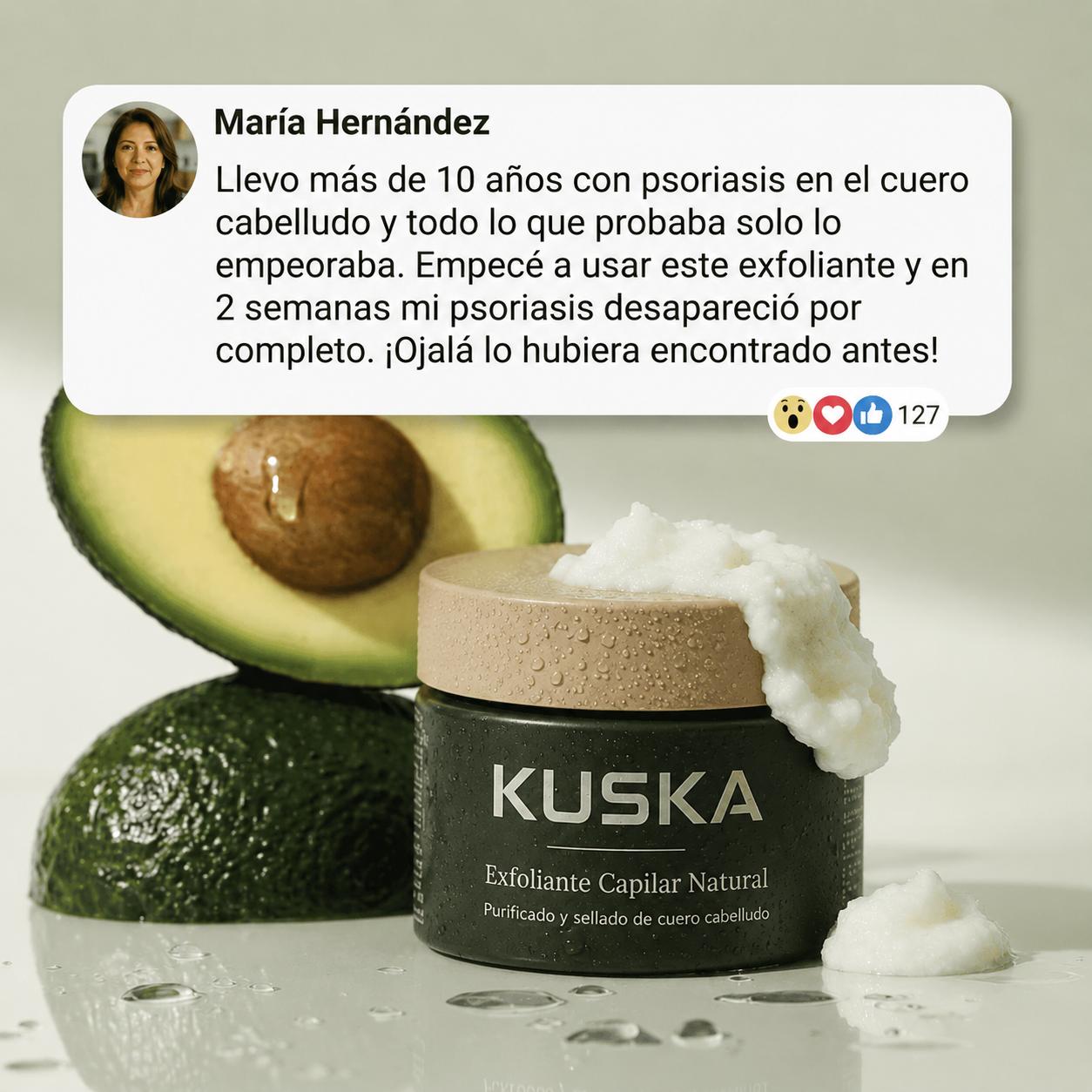Exfoliante Natural Capilar Kuska™