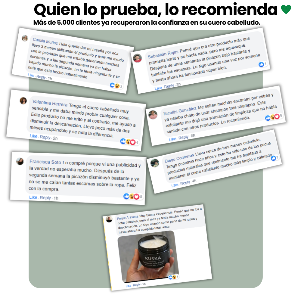 Exfoliante Natural Capilar Kuska™
