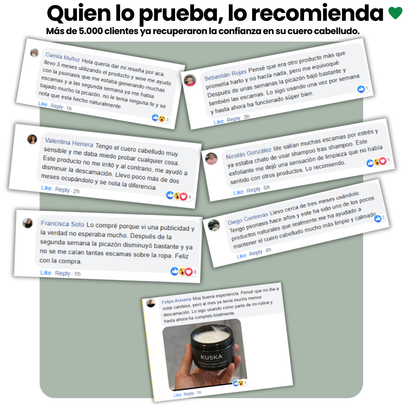 Exfoliante Natural Capilar Kuska™