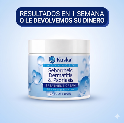 Kuska® Calma, protege y ayuda a restaurar tu piel en 7 días. Fórmula libre de corticoides.